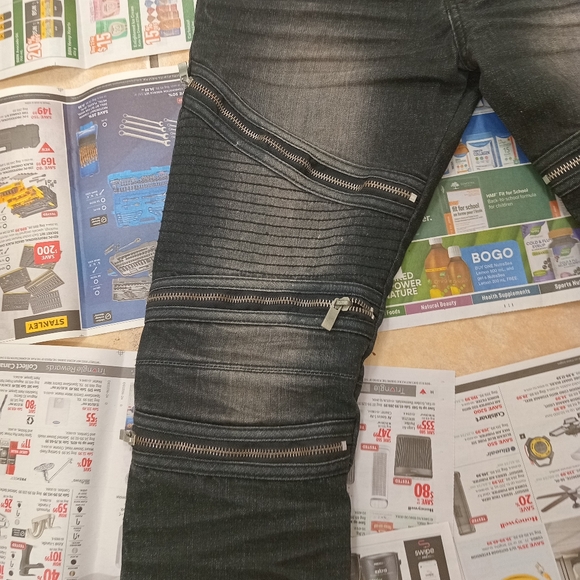 Men's Victorious Extra Slim Fit Jeans 30×30 - Picture 3 of 8